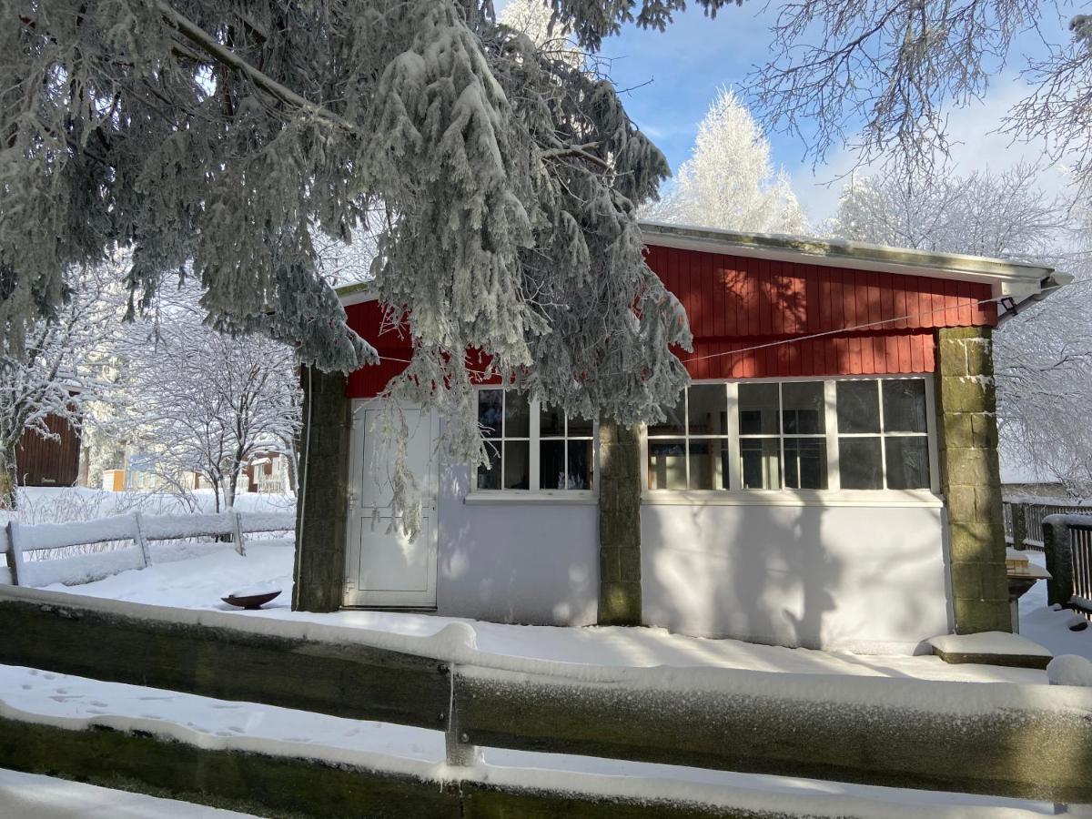 Baude Steinheid Am Rennsteig Mit 12 Betten Bagian luar foto